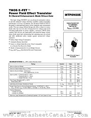 MTP8N50E-D datasheet pdf ON Semiconductor