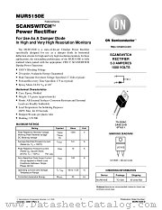 MUR5150E-D datasheet pdf ON Semiconductor