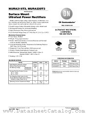 MURA215T3-D datasheet pdf ON Semiconductor