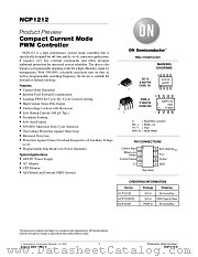 NCP1212-D datasheet pdf ON Semiconductor