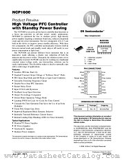 NCP1600-D datasheet pdf ON Semiconductor