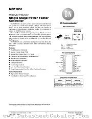 NCP1651-D datasheet pdf ON Semiconductor