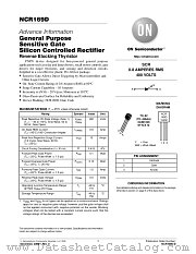 NCR169D-D datasheet pdf ON Semiconductor