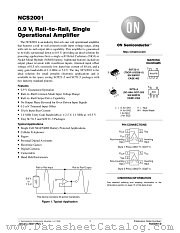 NCS2001-D datasheet pdf ON Semiconductor