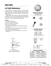 NCV1009-D datasheet pdf ON Semiconductor