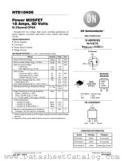 NTD18N06-D datasheet pdf ON Semiconductor