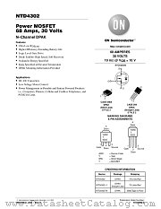 NTD4302-D datasheet pdf ON Semiconductor