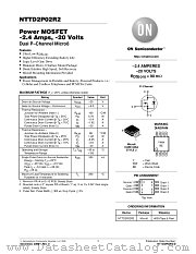 NTTD2P02R2-D datasheet pdf ON Semiconductor