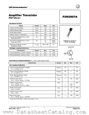 P2N2907A-D datasheet pdf ON Semiconductor