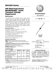 SA5.0CA-D datasheet pdf ON Semiconductor