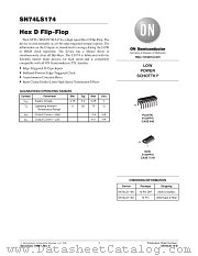 SN74LS174-D datasheet pdf ON Semiconductor