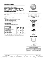 SRDA05-4R2-D datasheet pdf ON Semiconductor