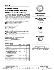 SS16-D datasheet pdf ON Semiconductor