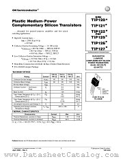 TIP120-D datasheet pdf ON Semiconductor