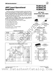 TL081C-D datasheet pdf ON Semiconductor