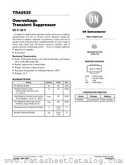 TRA2532-D datasheet pdf ON Semiconductor
