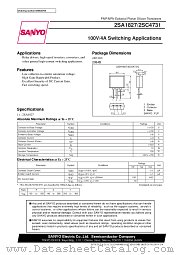 2SA1827 datasheet pdf ON Semiconductor