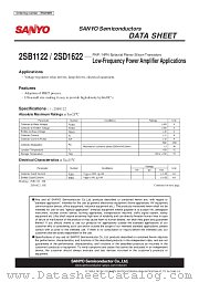 2SB1122 datasheet pdf ON Semiconductor
