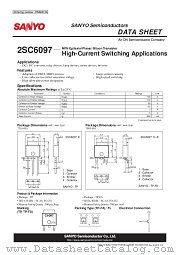 2SC6097 datasheet pdf ON Semiconductor