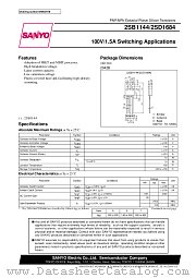 2SD1684 datasheet pdf ON Semiconductor