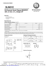 3LN01C datasheet pdf ON Semiconductor