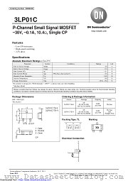 3LP01C datasheet pdf ON Semiconductor