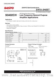 50A02CH datasheet pdf ON Semiconductor