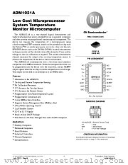ADM1021A datasheet pdf ON Semiconductor