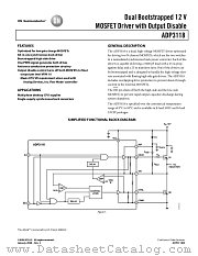 ADP3118 datasheet pdf ON Semiconductor
