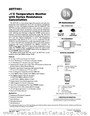 ADT7461 datasheet pdf ON Semiconductor