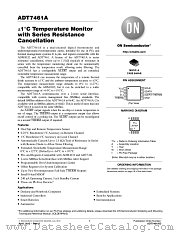 ADT7461A datasheet pdf ON Semiconductor