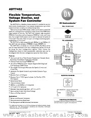 ADT7462 datasheet pdf ON Semiconductor