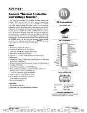 ADT7463 datasheet pdf ON Semiconductor
