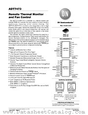 ADT7473 datasheet pdf ON Semiconductor