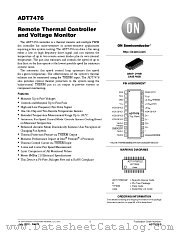ADT7476 datasheet pdf ON Semiconductor