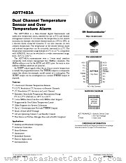 ADT7483A datasheet pdf ON Semiconductor