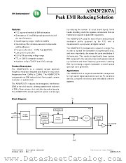 ASM3P2107 datasheet pdf ON Semiconductor