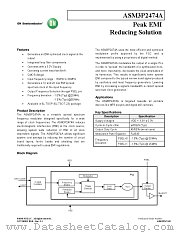 ASM3P2474 datasheet pdf ON Semiconductor