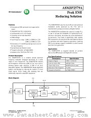 ASM3P2579 datasheet pdf ON Semiconductor