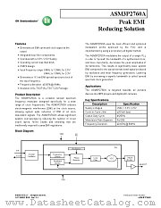 ASM3P2760 datasheet pdf ON Semiconductor