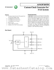 ASM3P2855 datasheet pdf ON Semiconductor