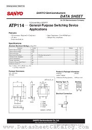 ATP114 datasheet pdf ON Semiconductor