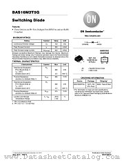 BAS16M3 datasheet pdf ON Semiconductor