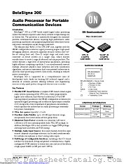 BELASIGNA300 datasheet pdf ON Semiconductor