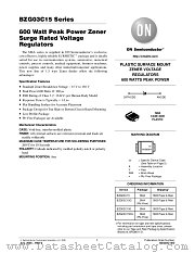 BZG03C15 datasheet pdf ON Semiconductor