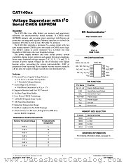 CAT14002 datasheet pdf ON Semiconductor