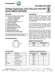 CAT15004 datasheet pdf ON Semiconductor