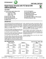 CAT1641 datasheet pdf ON Semiconductor