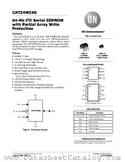 CAT24WC66 datasheet pdf ON Semiconductor
