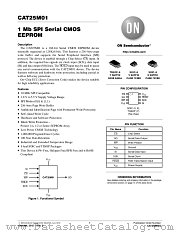 CAT25M01 datasheet pdf ON Semiconductor